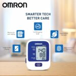 Omron HEM 7124 Fully Automatic Digital Arm Blood Pressure Monitor with Intellisense Technology For Most Accurate Measurement, Blue - Image 3