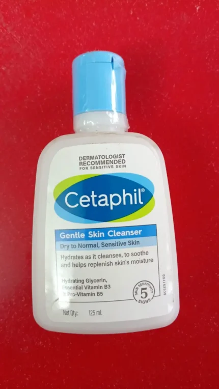 Cetaphil Gentle Skin Cleanser (Dry to Normal, Sensitive Skin) 125ml