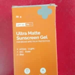The Derma Co. Ultra Matte Sunscreen Gel – Broad Spectrum Protection – 50g
